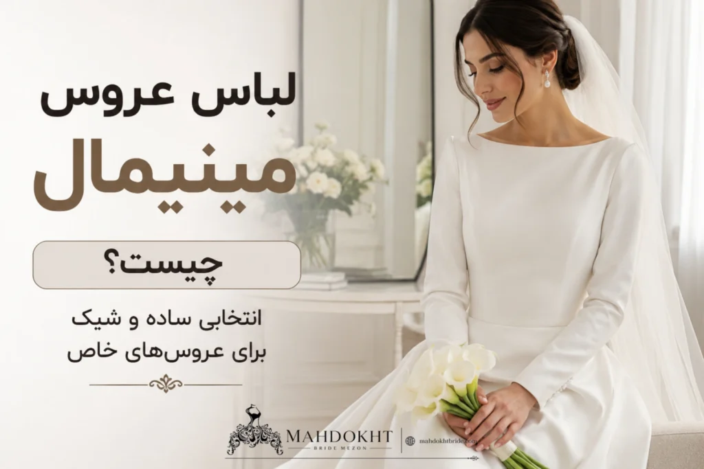 لباس عروس مینیمال چیست و برای چه عروسی مناسب است؟