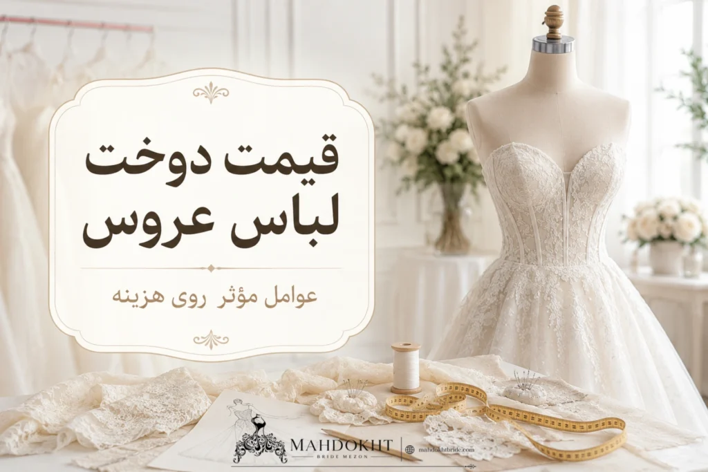 قیمت دوخت لباس عروس چقدر است؟
