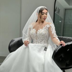 لباس عروس اروپایی مدل ایزابل