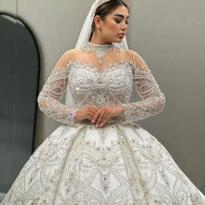 لباس عروس عربی مدل ونوس