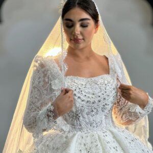لباس عروس عربی مدل کاترین